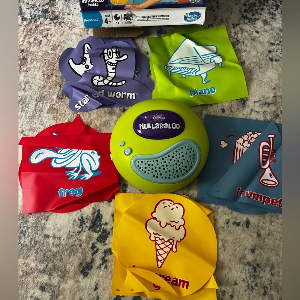 Cranium Hullabaloo Kids Game Complete! Includes Batteries